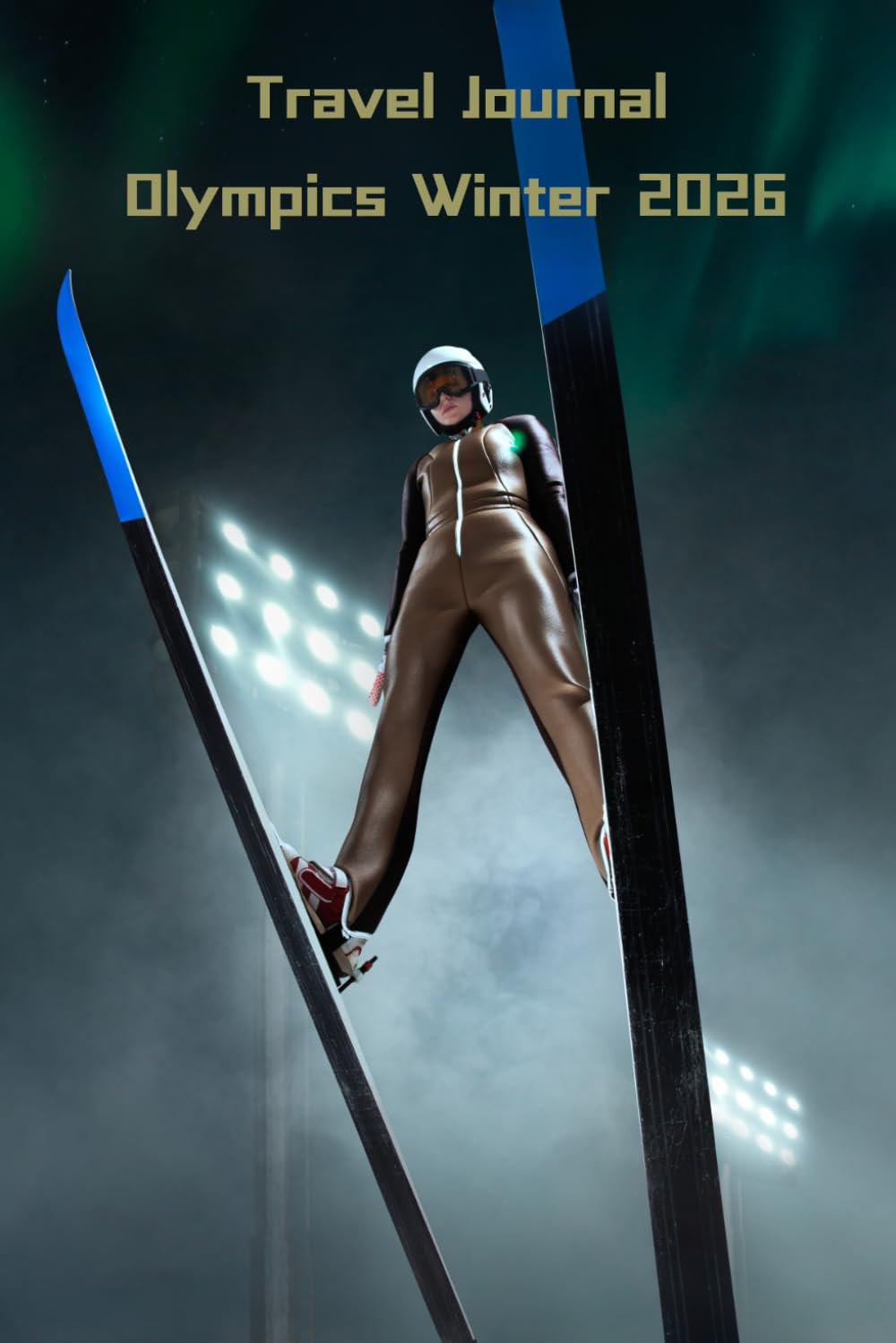 ler totalmente My Olympics Travel Journal Winter 2026: Ski Jumping Souvenir Cover