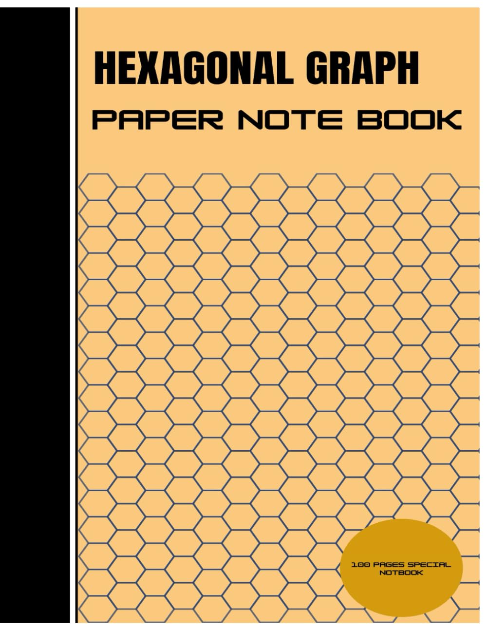 ler totalmente Hexagon graph notebook: Professional Large Hexagon Grid Pattern (100Pages, 8.5 x 11 in)
