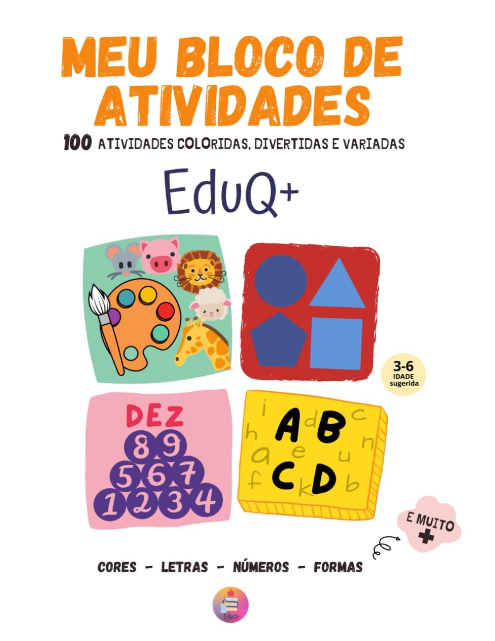 ler totalmente Meu Bloco de Atividades: 100 atividades coloridas, divertidas e variadas (Portuguese Edition)