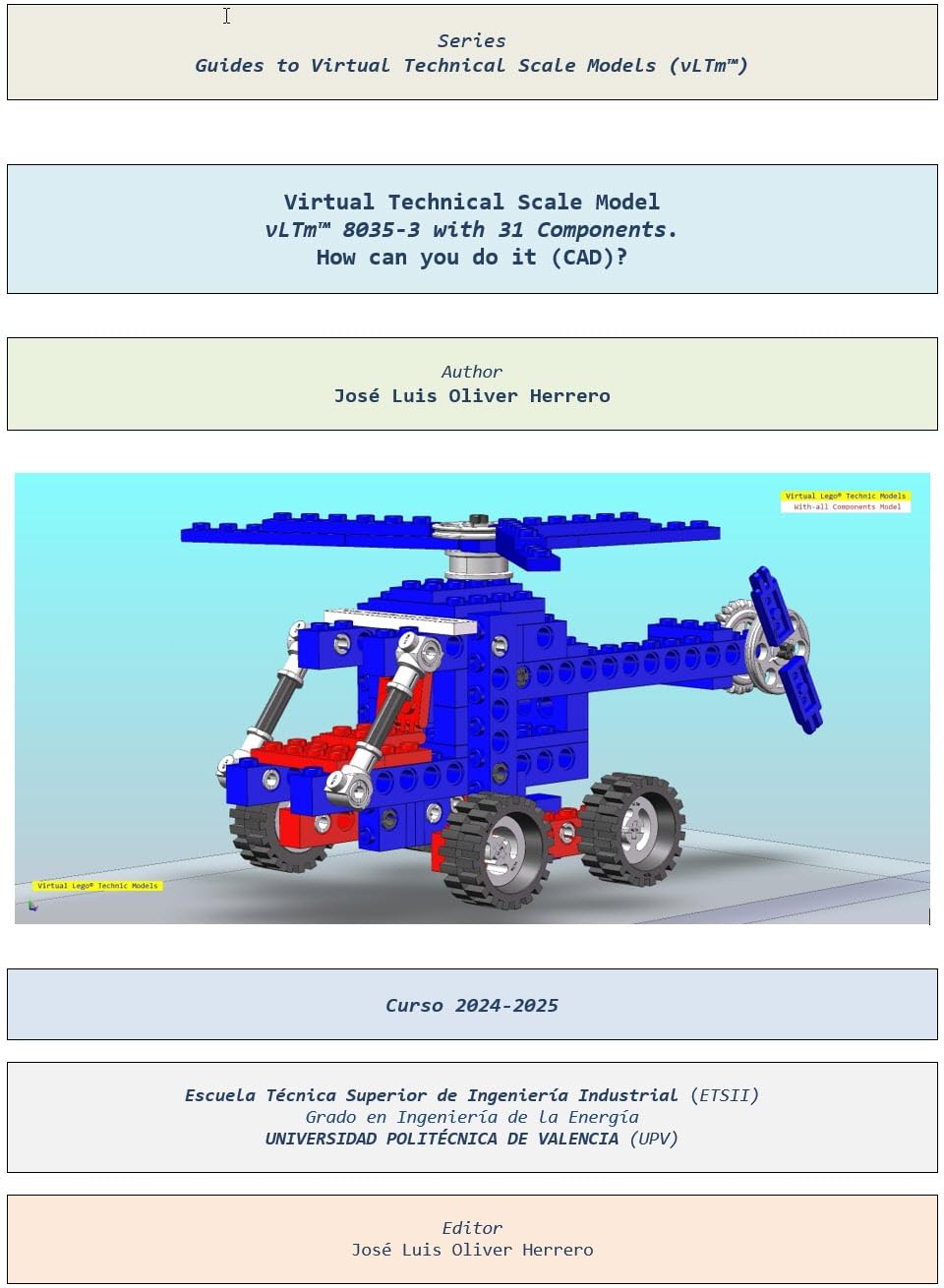 capítulo por capítulo baixar Virtual Technical Scale Model vLTm™ 8035-3 with 31 Components. How can you do it (CAD)? (Guides to Virtual Technical Scale Models (vLTm™) Book 1035) (English Edition)