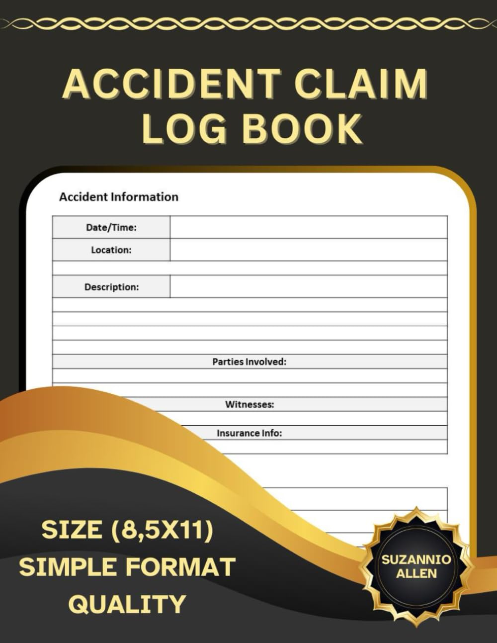 Accident Claim Log book: Detailed Accident Reporting and Claims Management baixar o livro de graça