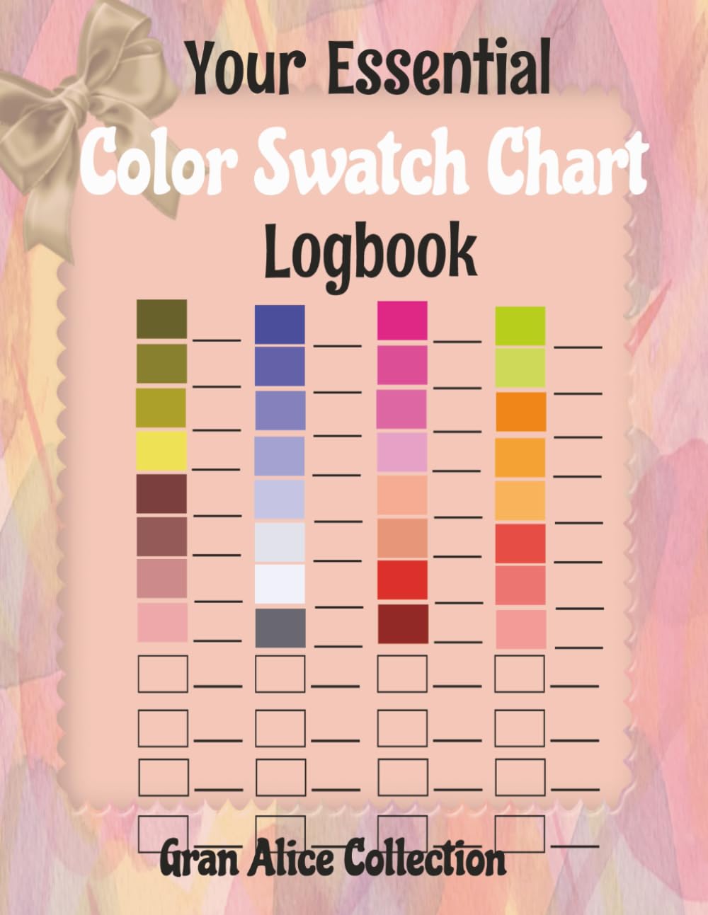 Your Essential Color Swatch Chart Logbook: The Ultimate Colorists Color Chart and Coloring Logbook With Color Swatches, Blending Swatches, Page Trackers and More! baixar o livro de graça
