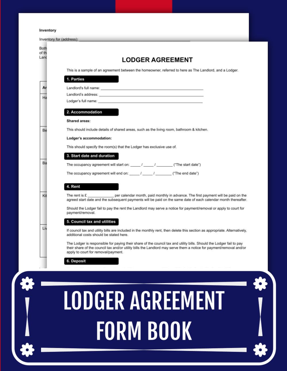 ler totalmente Lodger Agreement Form Book: 25 Ready-to-Use Legal Templates for UK Homeowners and Landlords | 8.5 x 11 inches.