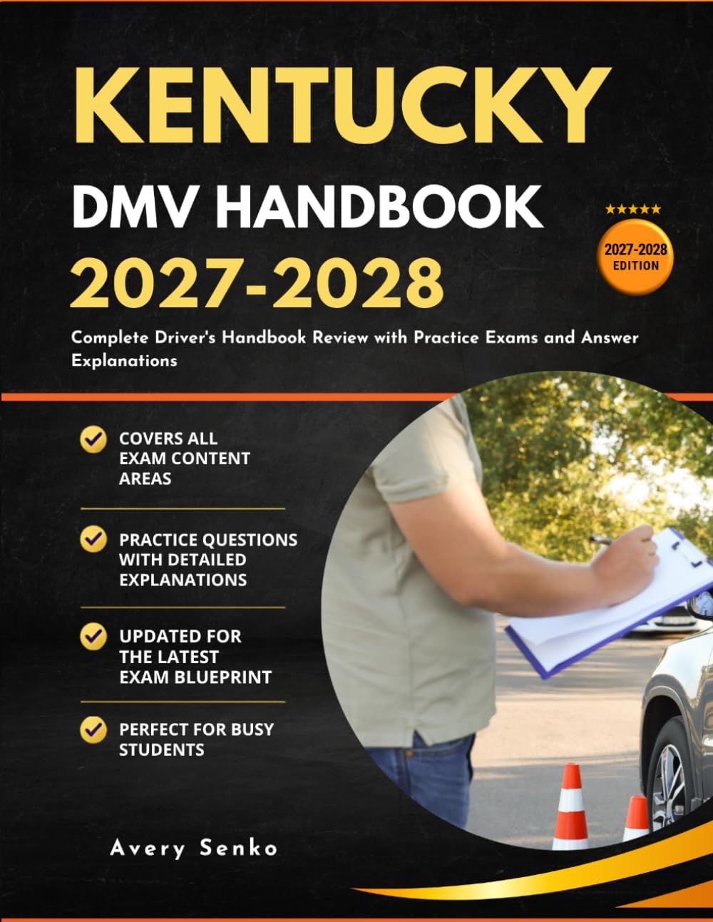 Kentucky DMV Handbook 2027-2028: Complete Driver's Handbook Review with Practice Exams and Answer Explanations baixar o livro de graça