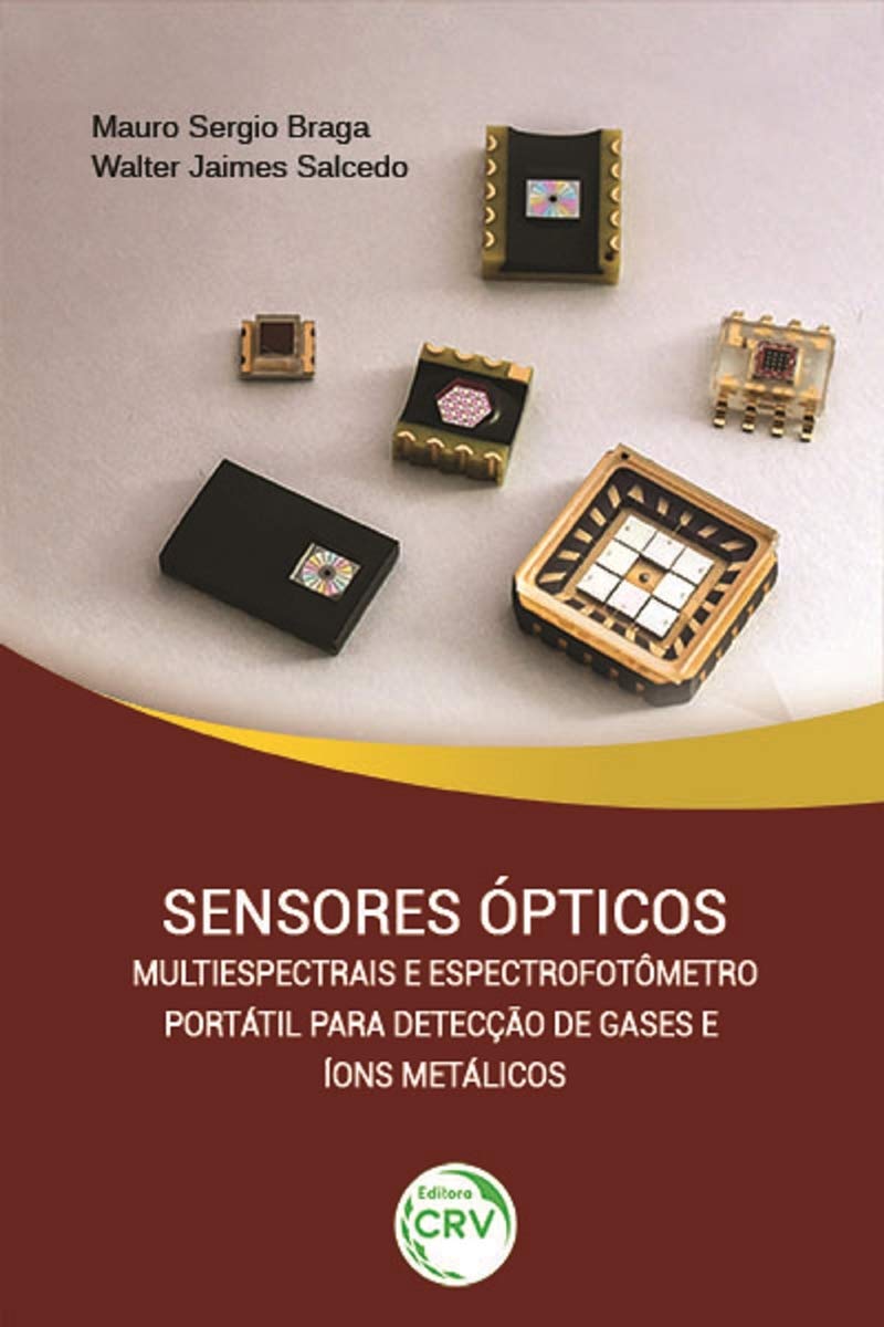 ler totalmente Sensores ópticos multiespectrais e espectrofotômetro portátil para detecção de gases e íons metálicos