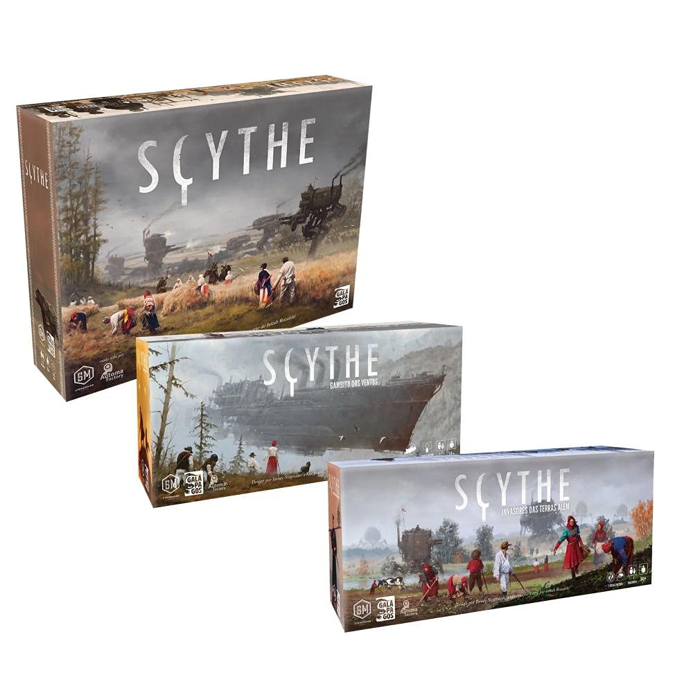 capítulo por capítulo baixar Kit Scythe + 2 Expansões (gambito Dos Ventos) (invaders From Afar)