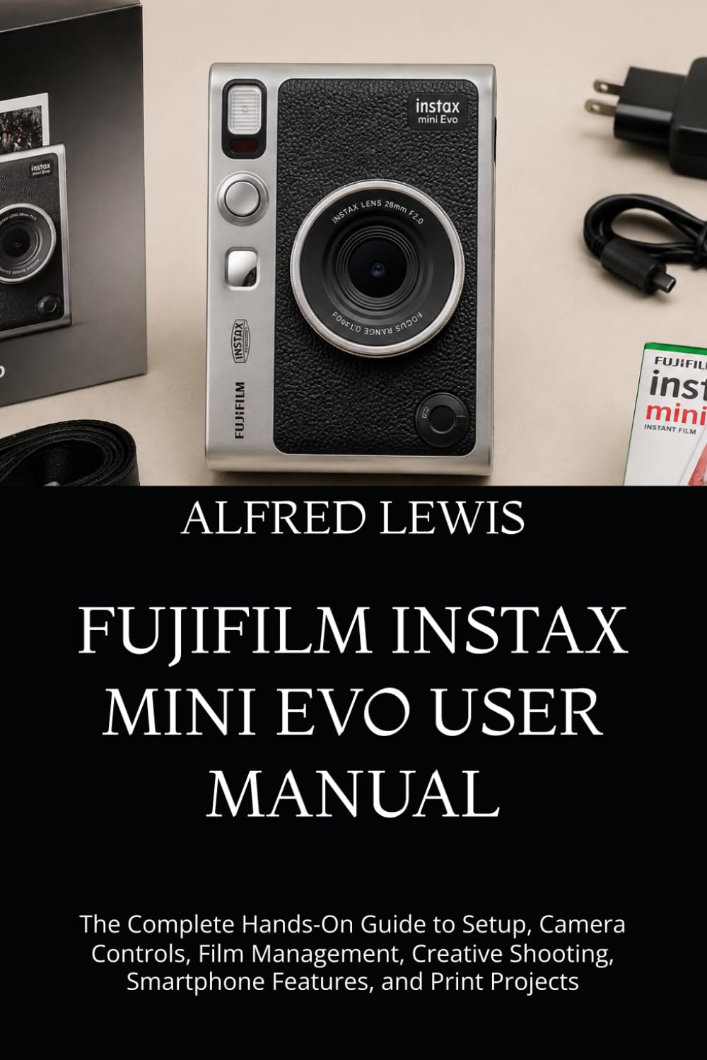 capítulo por capítulo baixar Fujifilm Instax Mini Evo User Manual: The Complete Hands-On Guide to Setup, Camera Controls, Film Management, Creative Shooting, Smartphone Features, and Print Projects