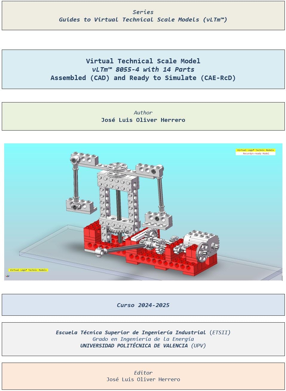 ler totalmente Virtual Technical Scale Model vLTm™ 8055-4 with 14 Parts. Assembled (CAD) and Ready to Simulate (CAE-RcD) (Guides to Virtual Technical Scale Models (vLTm™) Book 1057) (English Edition)
