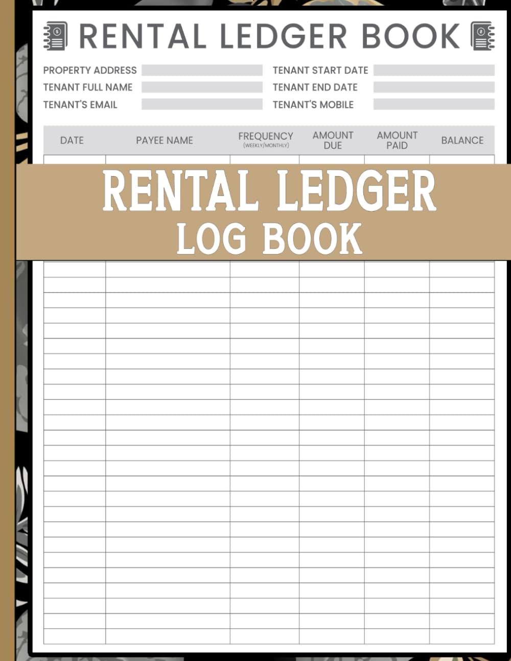 capítulo por capítulo baixar Rental Ledger Log Book: Property Record... book | Landlord Property Managemen