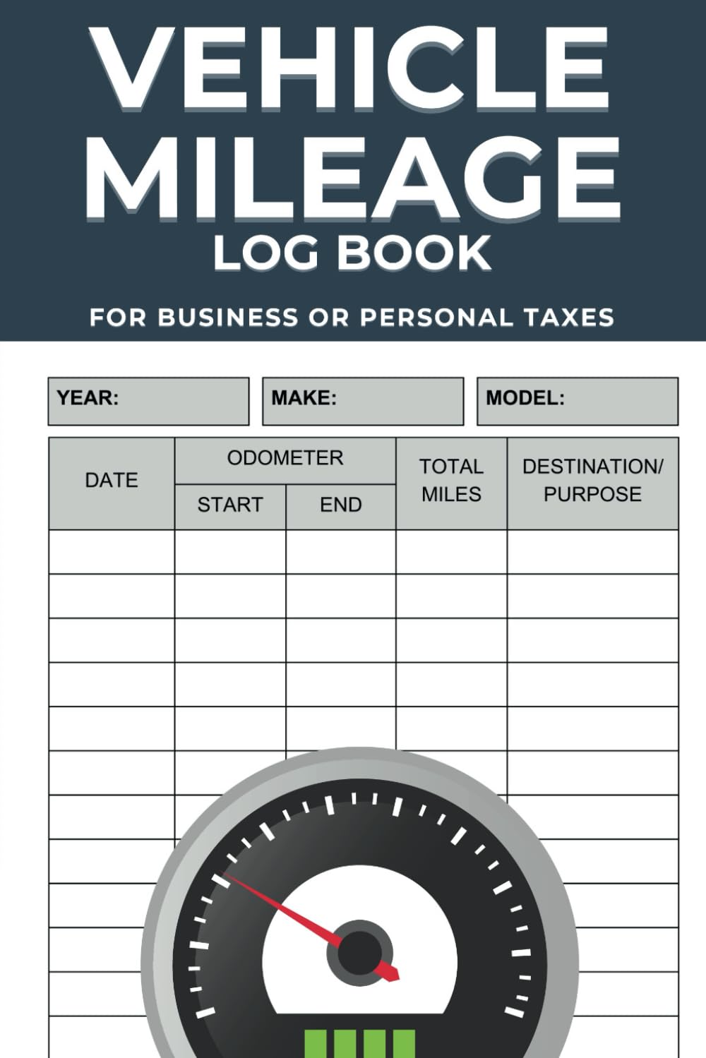 capítulo por capítulo baixar Vehicle mileage log book: Auto mileage tracking journal for Business or Personal Taxes