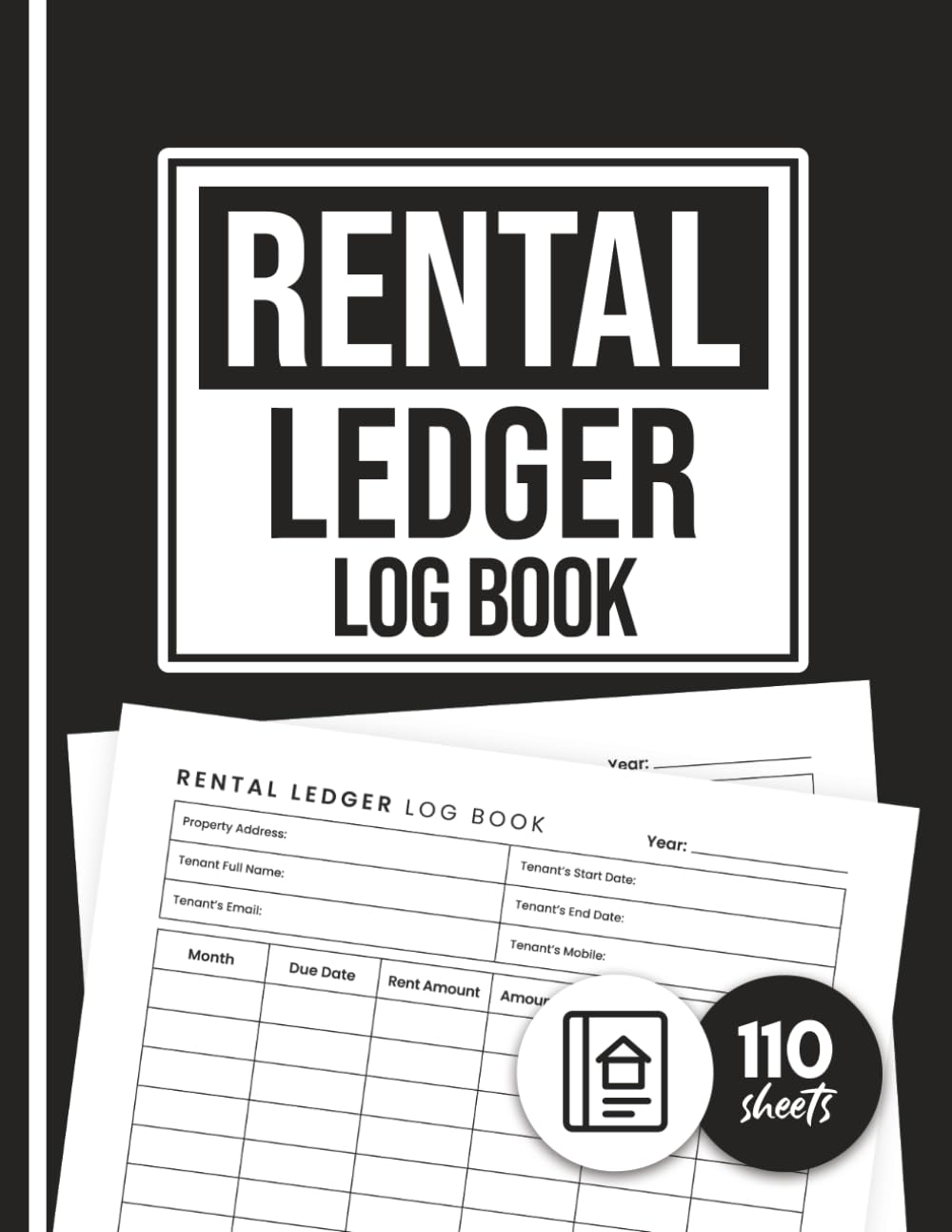 Rental Ledger Log Book: Simple Rent Payment Tracker and Tenant Record Book for Landlords, Property Managers, and Real Estate Investors baixar o livro de graça
