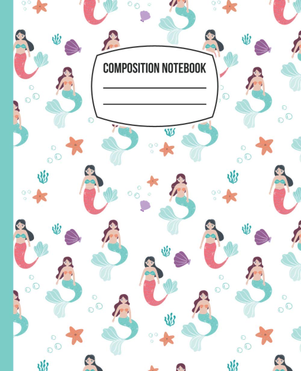 ler totalmente Composition Notebook: Pretty Mermaid College Ruled Notebook for Student Teacher School Home Office Daily Writing Practice and Important Notes