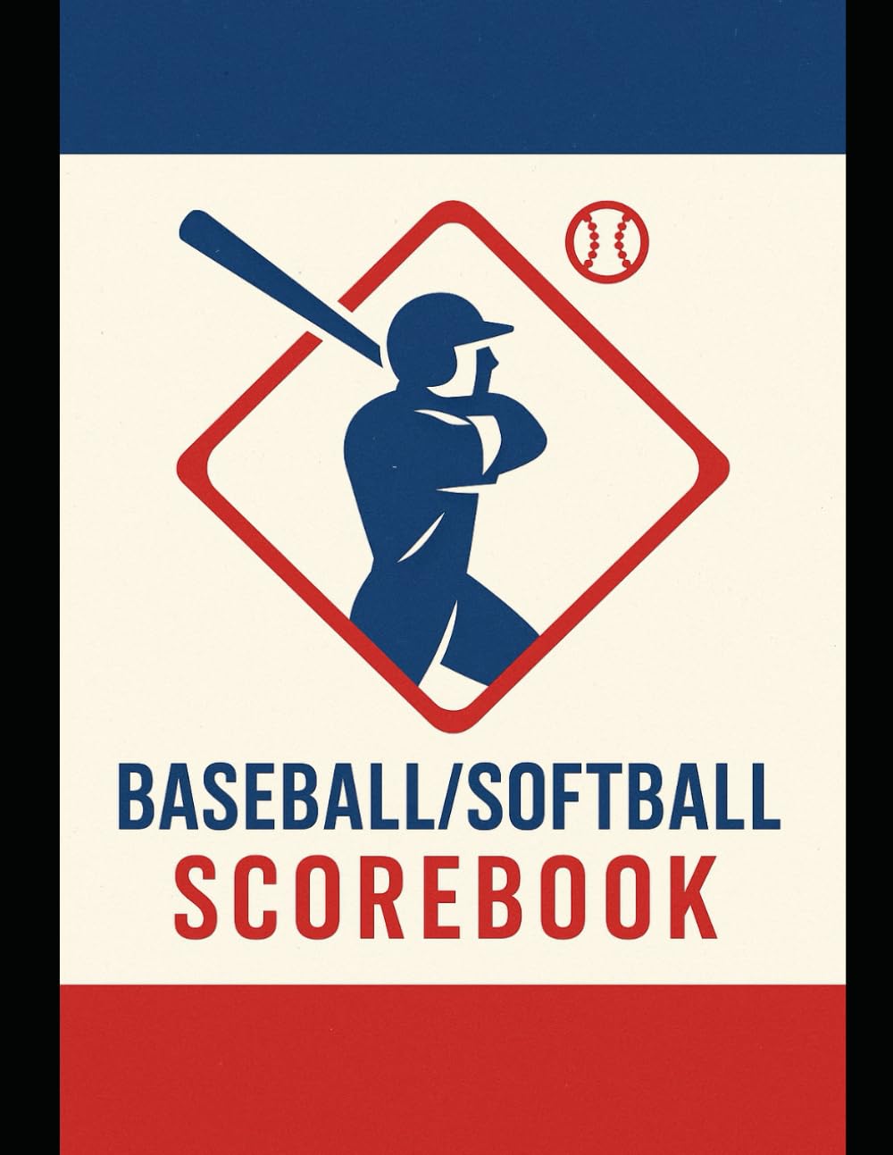 ler totalmente Baseball/Softball Scorebook - 100 Games: Stats & Score Keeper for Adult & Youth Baseball/Softball