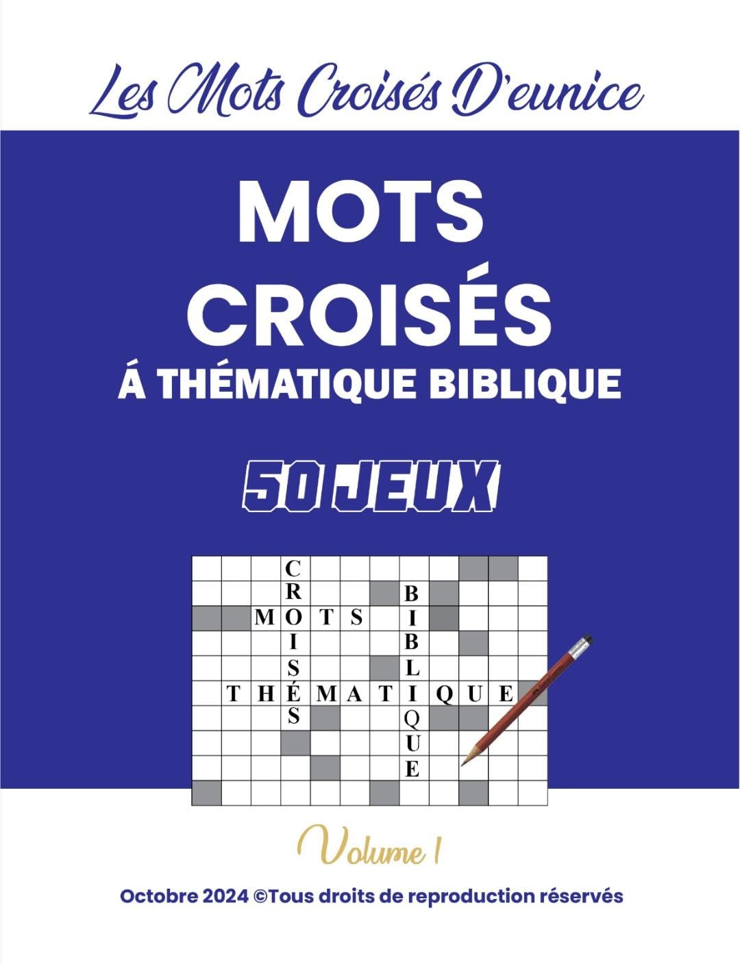 Mots croisés à thématique biblique (French Edition) baixar livro de graça