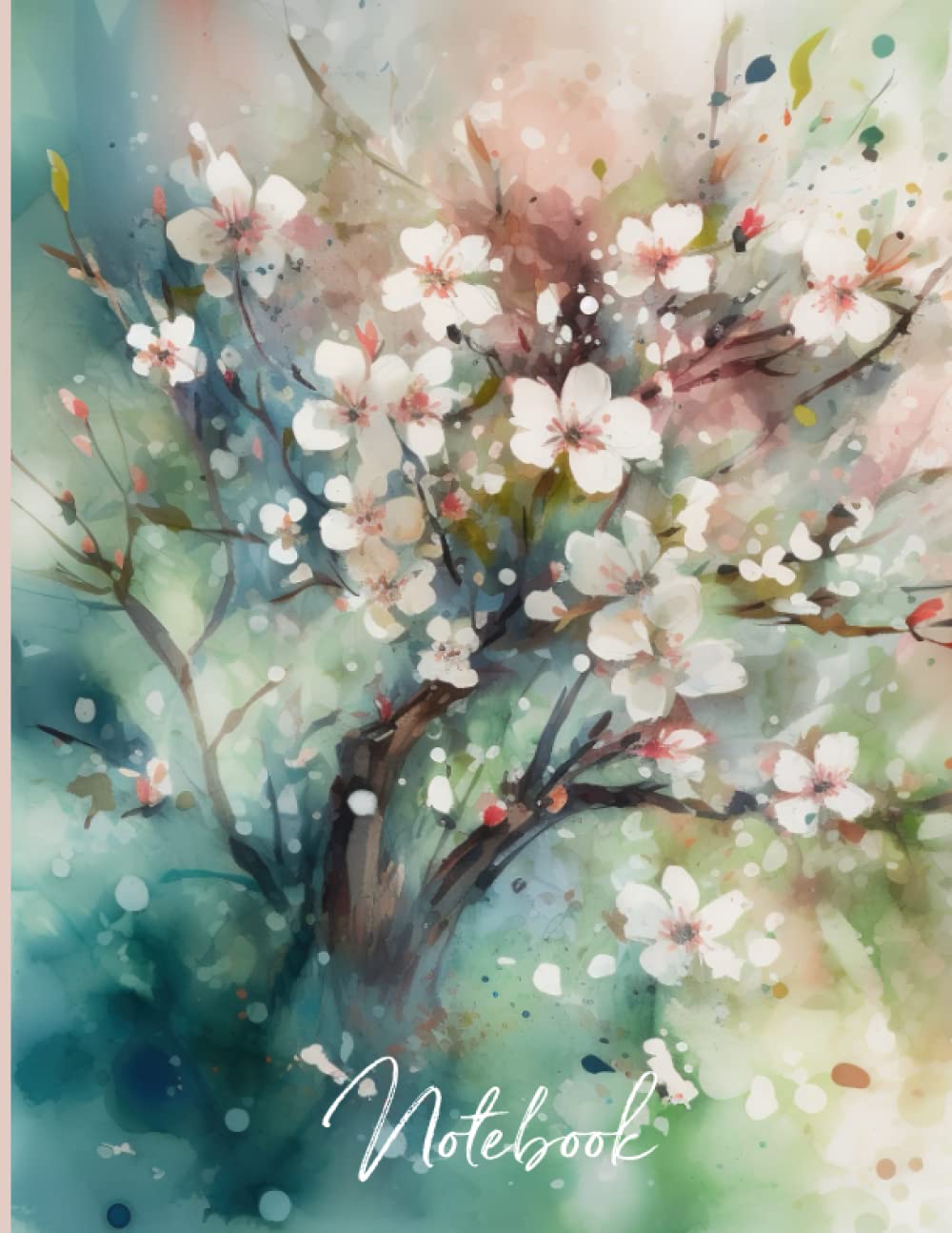 Cherry Blossom Notebook: College Ruled Paper, Sized 8.5 x 11 Inches and 120 Pages baixar livro de graça
