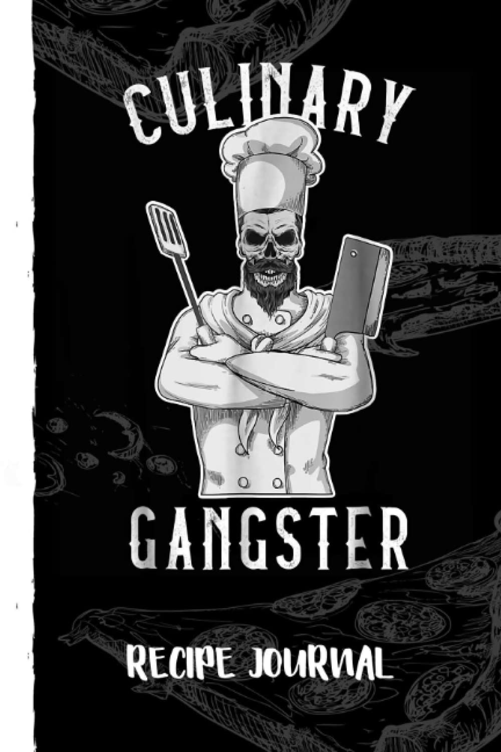 Culinary Gangster Cooking Kitchen Cook Recipe Journal: Bank Family Recipes Journal to Write in for Women, Wife, Mom, Document all Your Special Recipes With Pizza Sketch Black Cover baixar o livro de graça