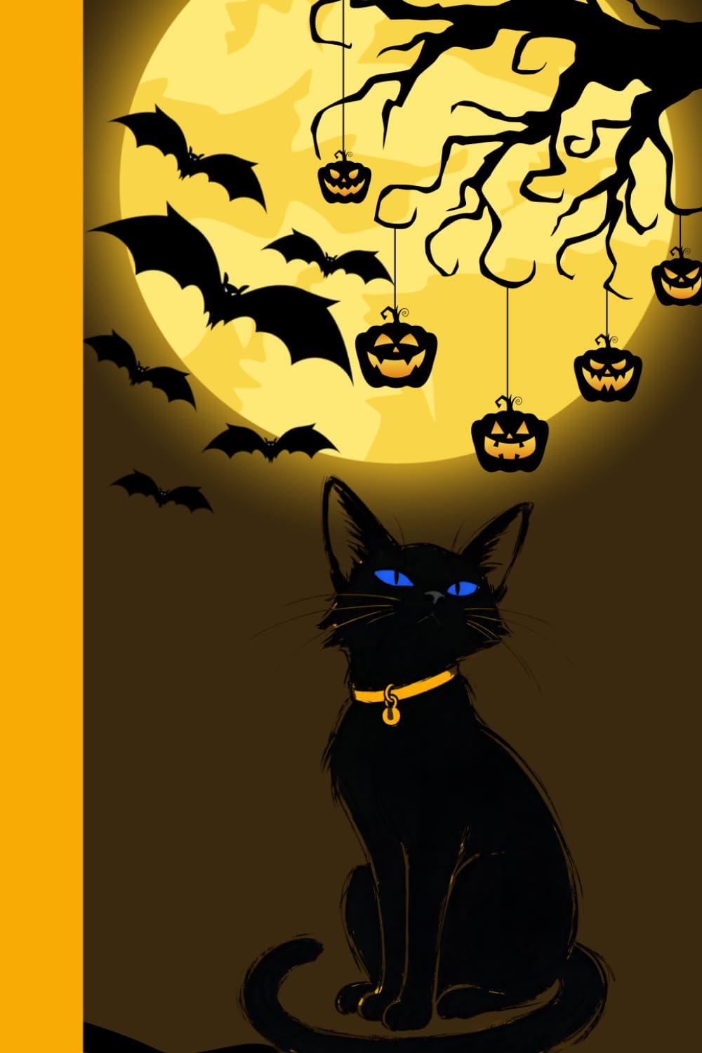 Halloween Cat Notebook | 4x6 Inch Mini Journal | Cute Cat & Bat Halloween Gift | Pocket-Sized Notebook for Notes, Lists & Journaling baixar livro de graça