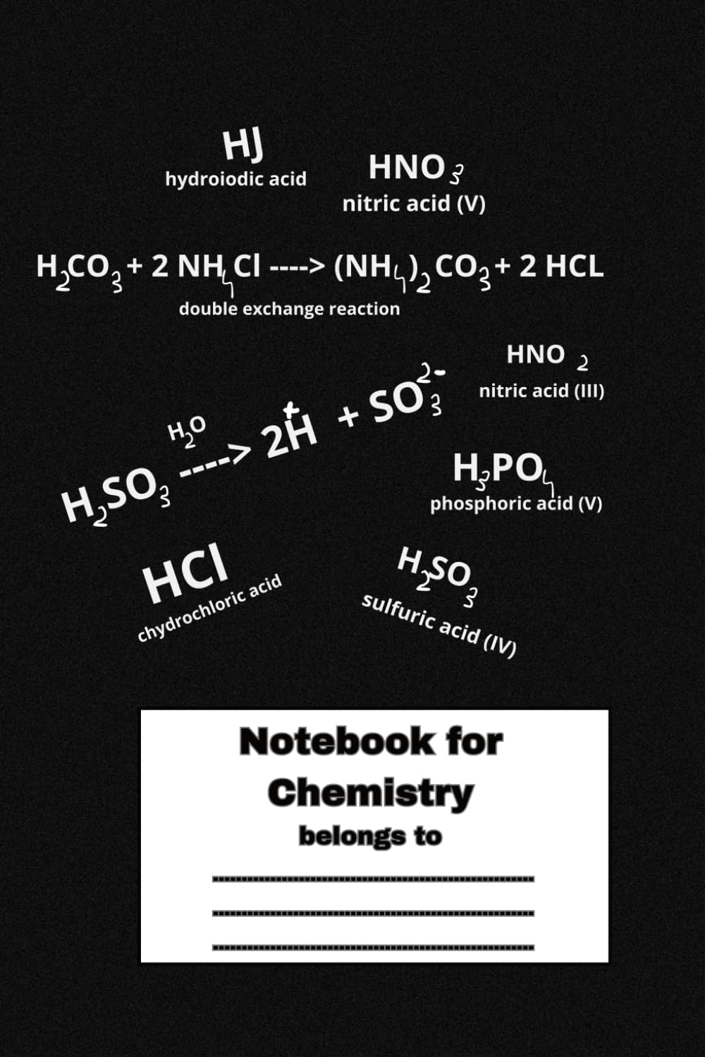 ler totalmente Notebook for Chemistry