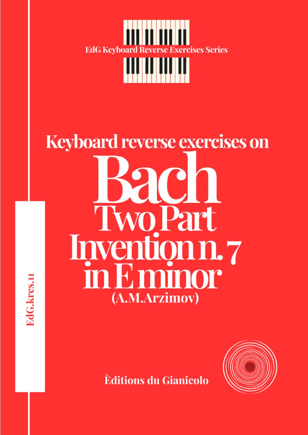 capítulo por capítulo baixar Keyboard reverse exercises on BACH Two Part invention n.7 in E minor