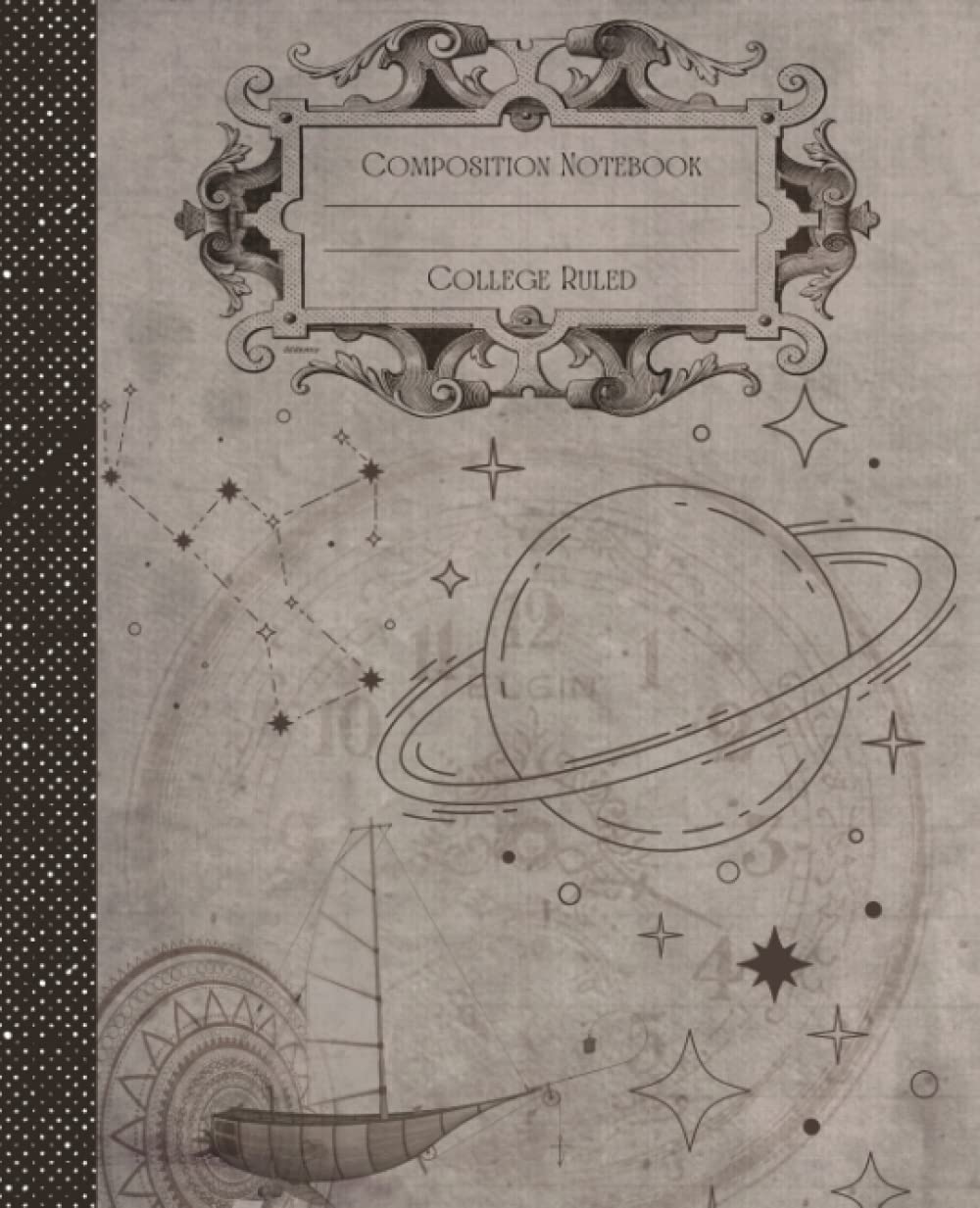 capítulo por capítulo baixar Vintage Aesthetic Composition Notebook College Ruled: Vintage Antique Illustration | Classic Composition Notebook for Writing and Journaling |... for College Students, School and Work.