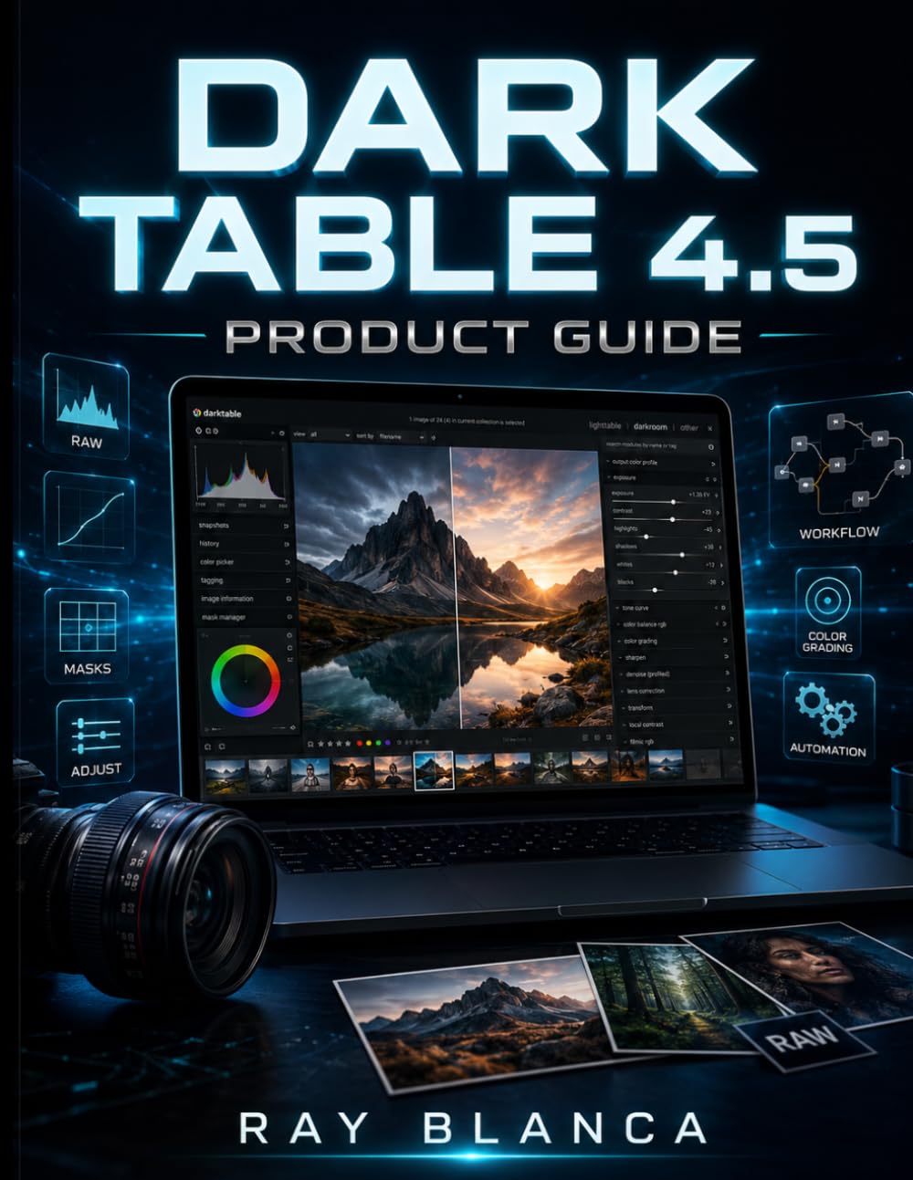 DARK TABLE 4.5 PRODUCT GUIDE: Step-by-Step Manual to Mastering Raw Image Editing and Workflow Automation baixar o livro de graça