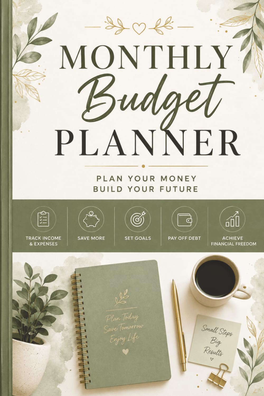 capítulo por capítulo baixar Monthly Budget Planner: Simple Monthly Expense, Savings & Debt Tracker for Better Money Management