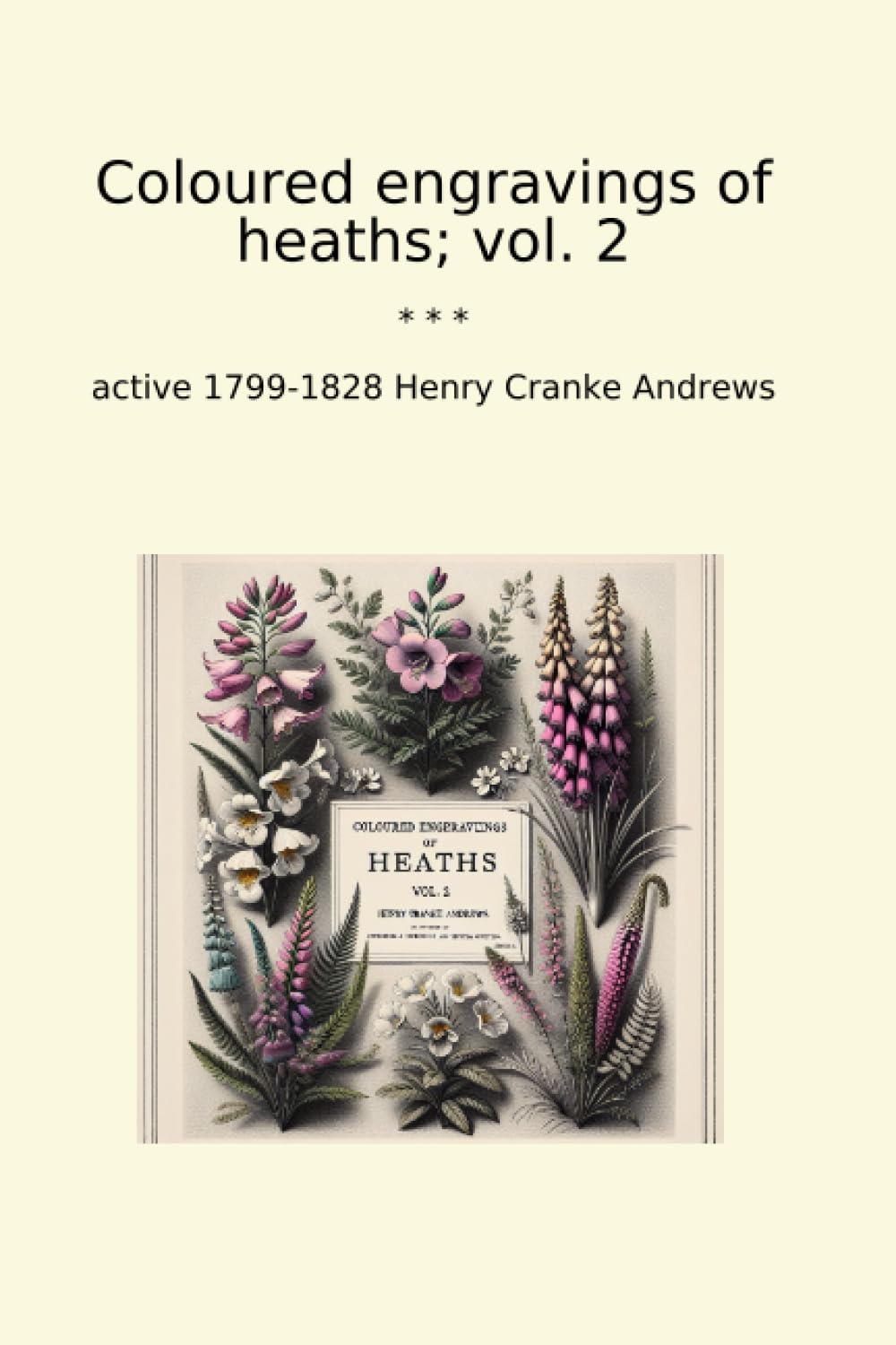 ler totalmente Coloured engravings of heaths; vol. 2 (Classic Books)