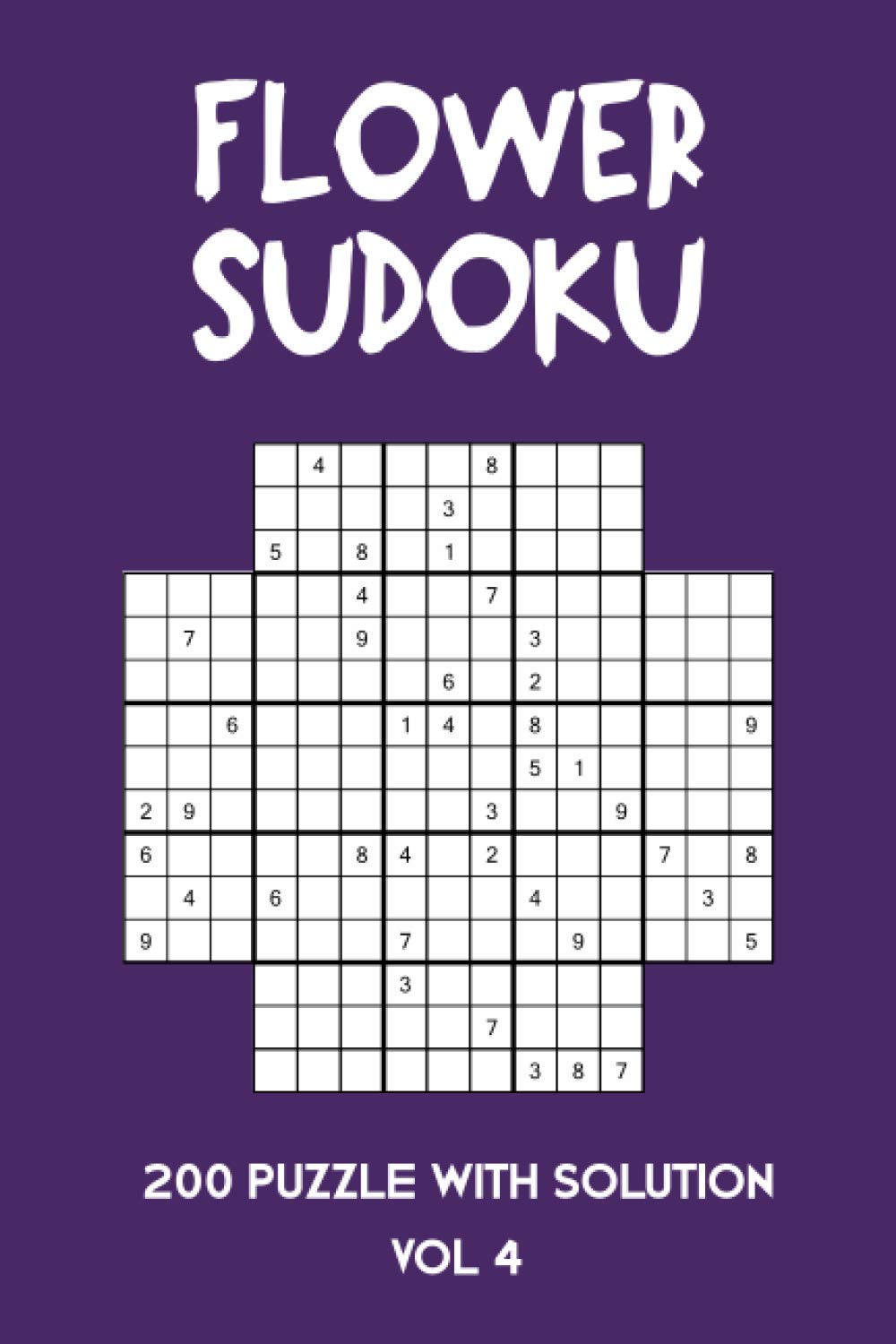 capítulo por capítulo baixar Flower Sudoku 200 Puzzle with solution Vol 4: Sudoku variation similar to Samurai Sudoku