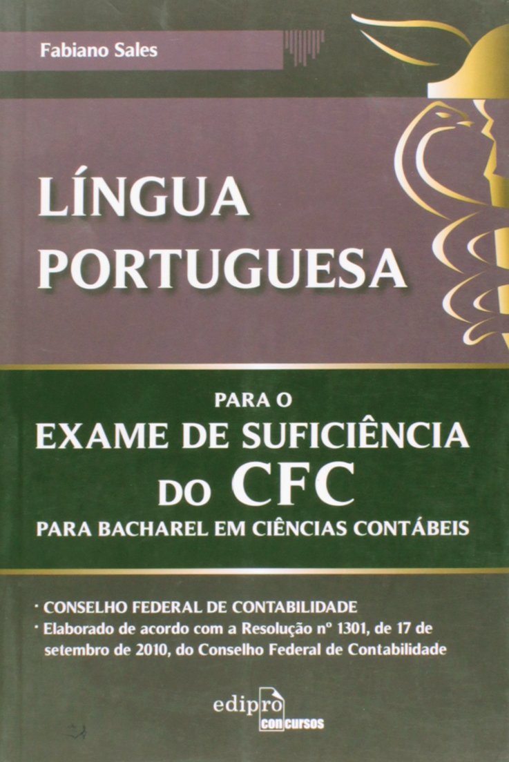 Língua portuguesa para o exament de suficiência do CFC