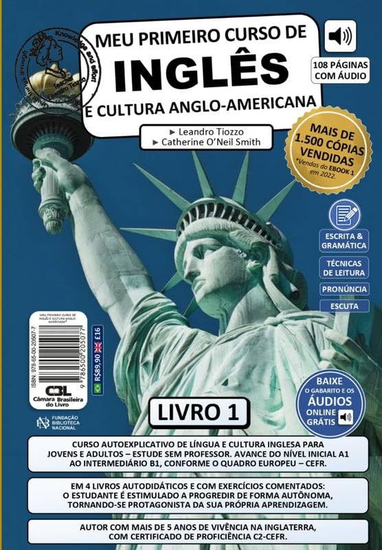ler totalmente Meu Primeiro Curso de Inglês e Cultura Anglo-americana - LIVRO 1 (Com áudio)