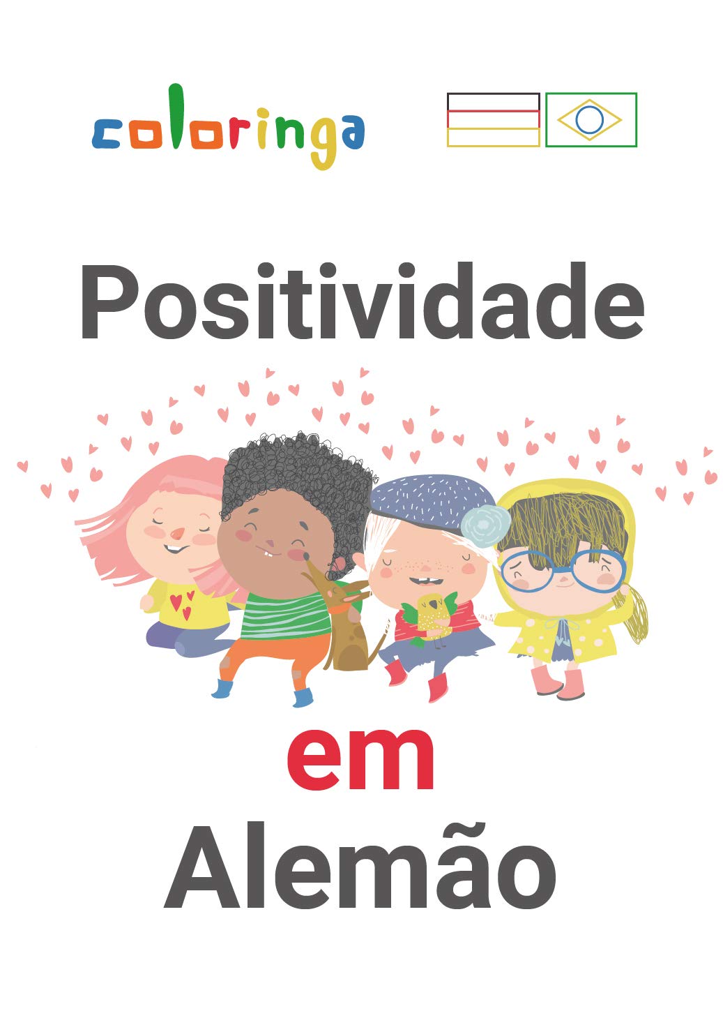 Aprender Positividade em Alemão: Coloringa (1) baixar livro de graça