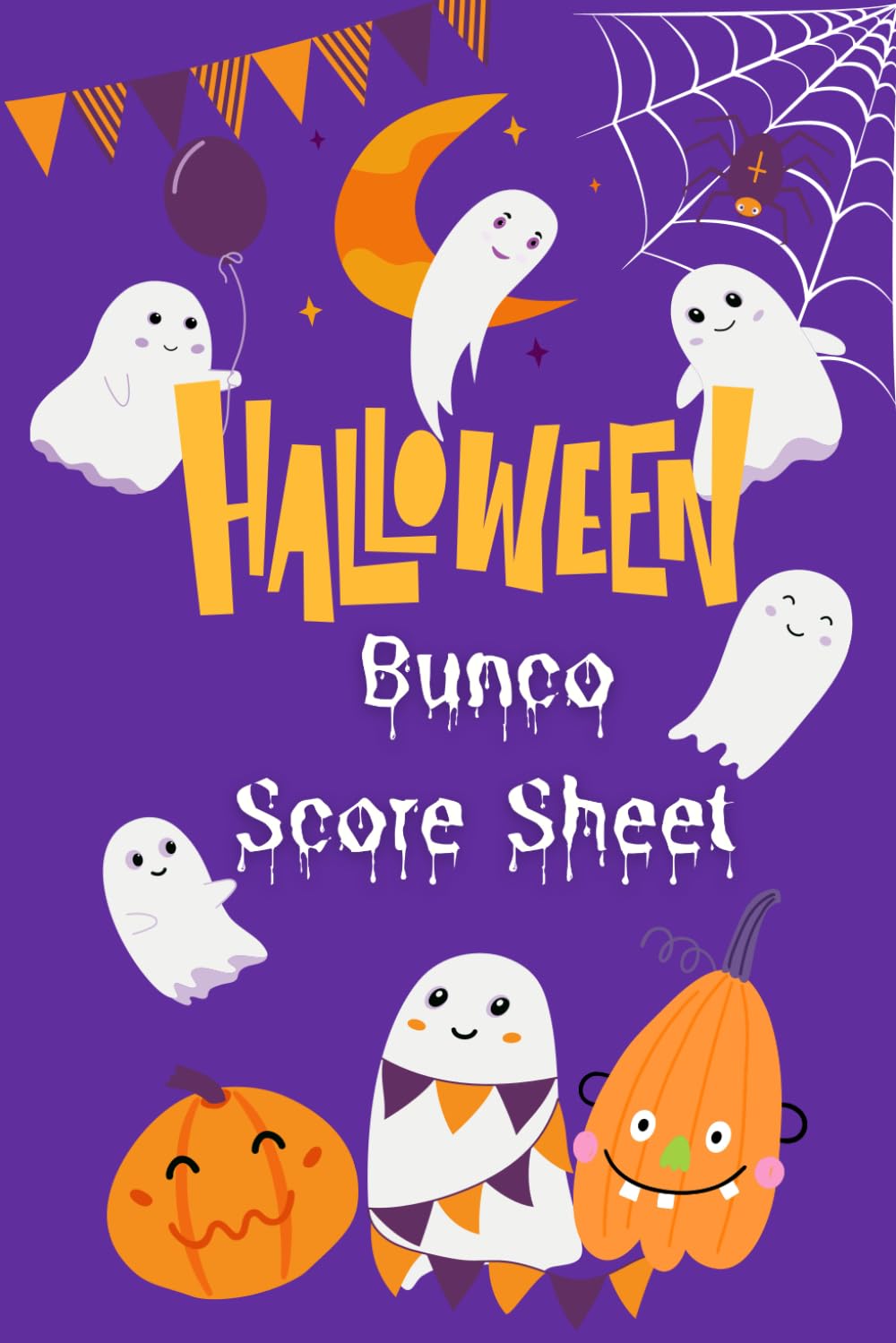 Bunco Score Sheets: Halloween Score Sheets | Bunco log Book For Score Keeper | 6x9inch Double Side Score Cards | Bunco Score Pads. baixar o livro de graça