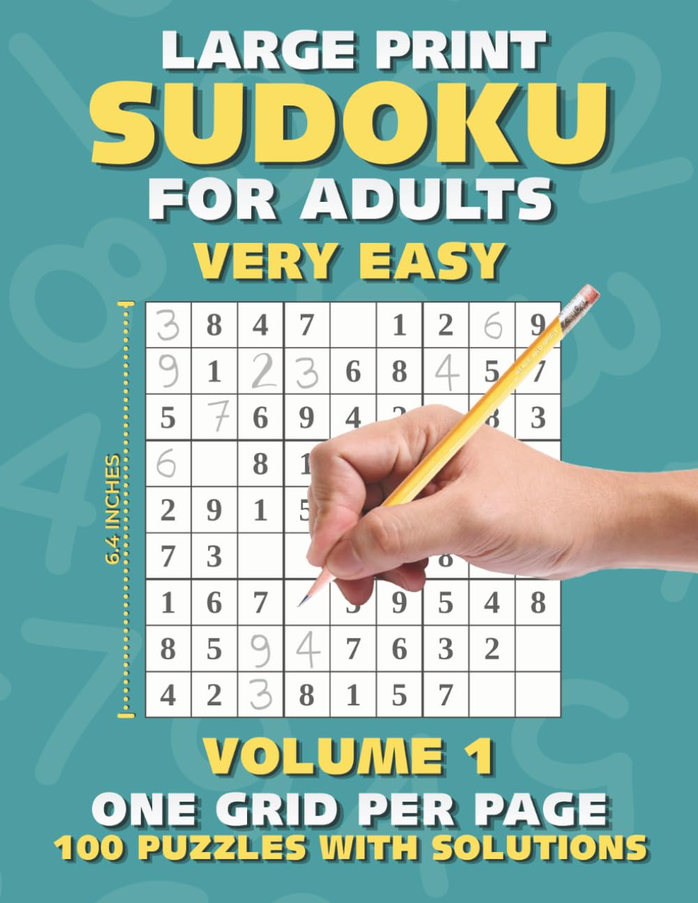 capítulo por capítulo baixar Sudoku for Adults Large Print: 100 Very Easy Puzzles with Solutions One Grid Per Page - Volume 1 (Sudoku Puzzles for Adults Large Print)