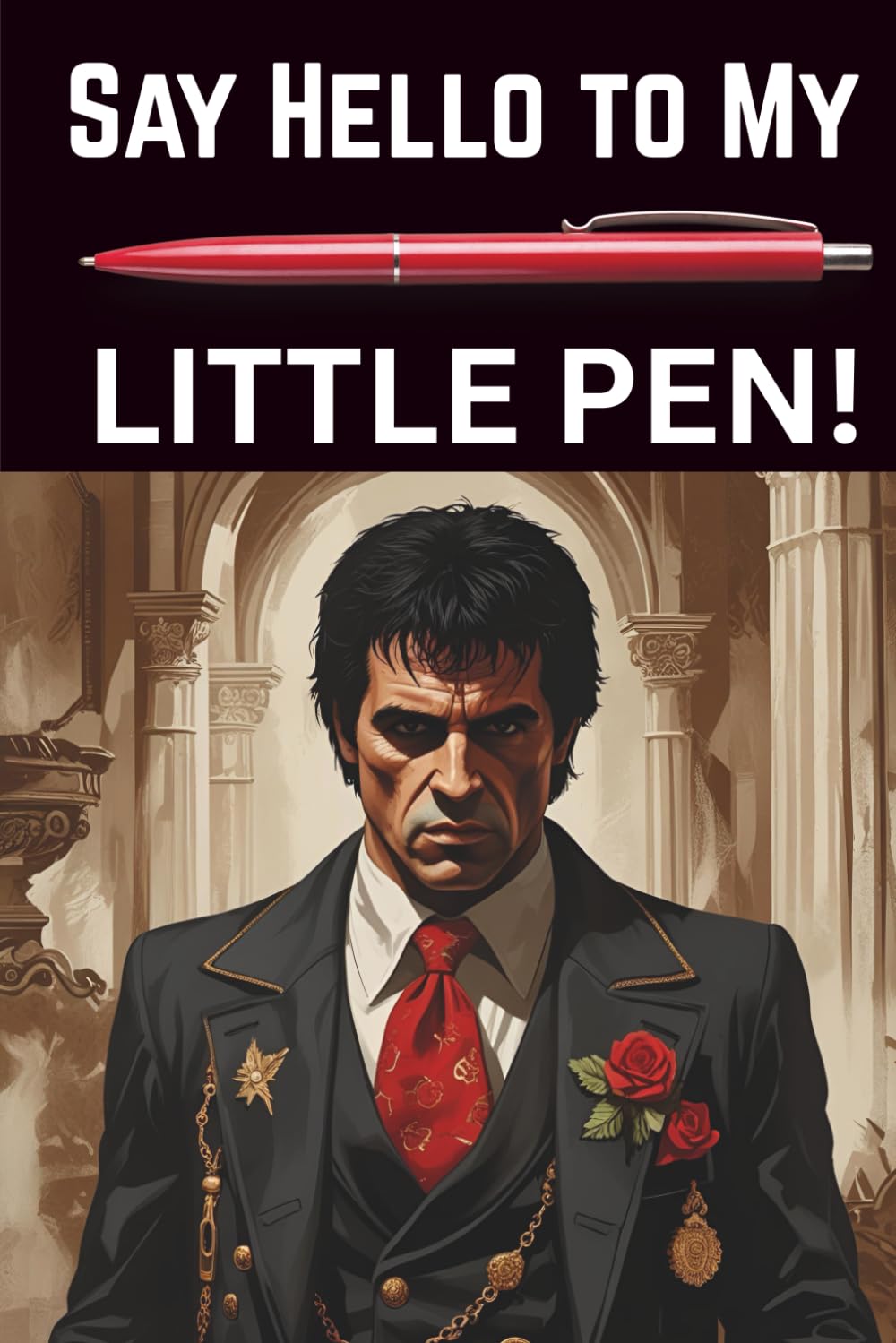 ler totalmente Say Hello to My Little Pen!: Funny Gift Notebook Journal for Friends and Family. 120 lined pages - Size 6 x 9 in