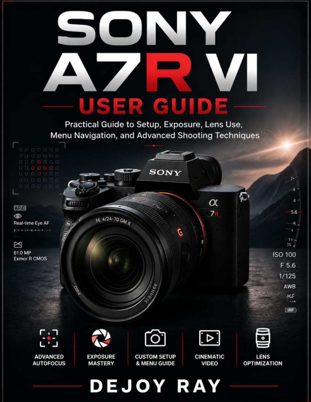capítulo por capítulo baixar Sony A7r VI User Guide: Practical Guide to Setup, Exposure, Lens Use, Menu Navigation, and Advanced Shooting Techniques