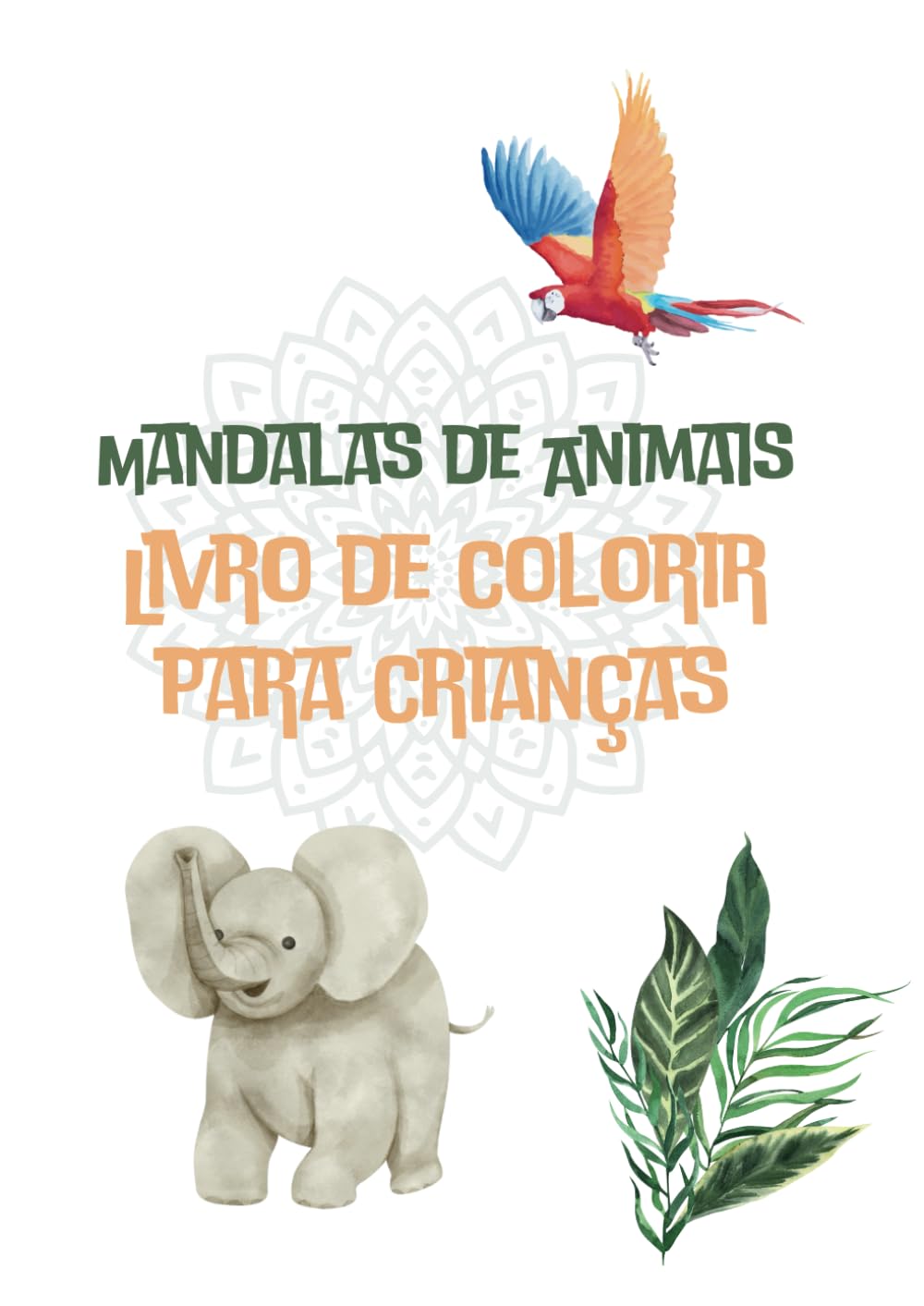 Mandalas de Animais: Livro de colorir para crianças (Portuguese Edition) baixar livro de graça