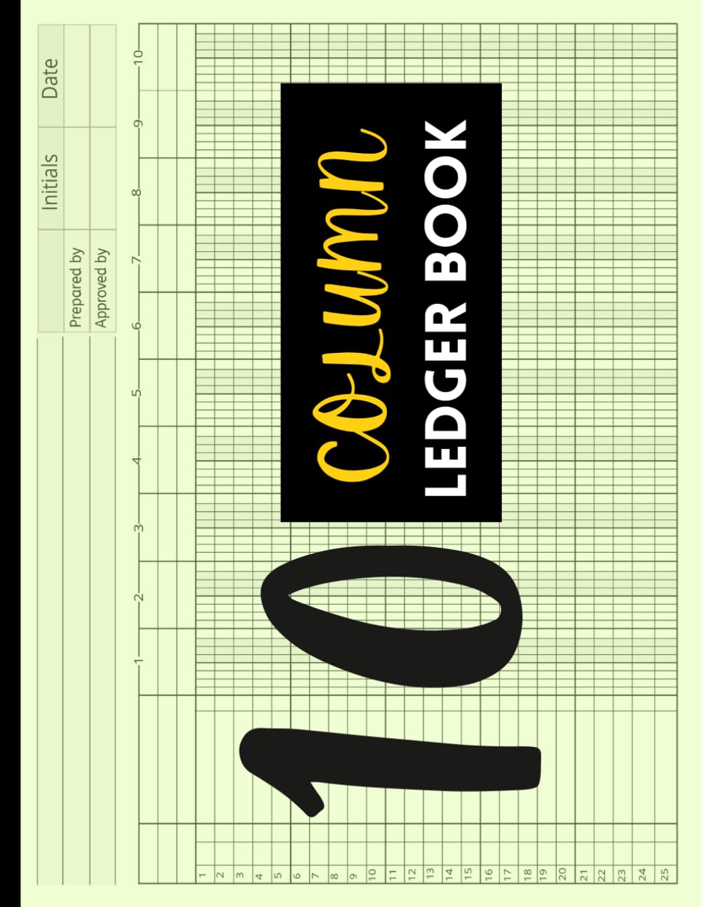 10 Column Ledger Book: Large Accounting & Bookkeeping Notebook |Columnar Analysis Account Pad for Small Businesses and Personal Finance| Horizontal Format |110 Pages baixar o livro de graça