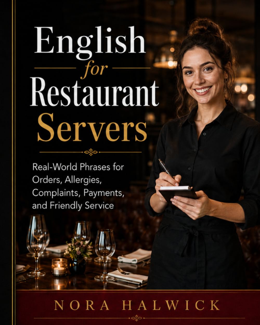 ler totalmente English for Restaurant Servers: Real-World Phrases for Orders, Allergies, Complaints, Payments, and Friendly Service