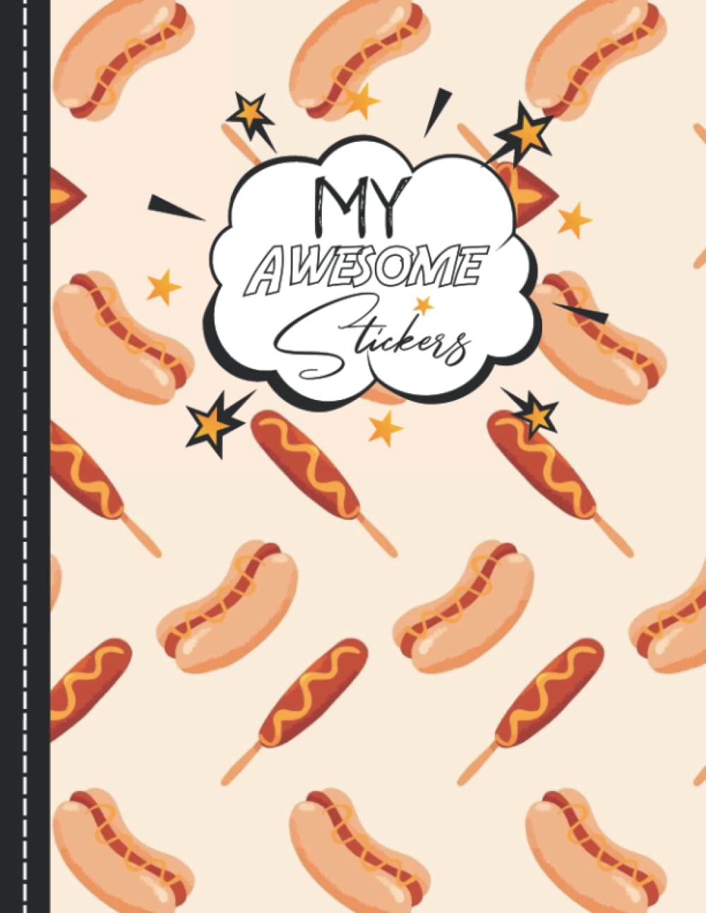 capítulo por capítulo baixar My Awesome Stickers: Cute Hot dogs Blank Sticker Album For Collecting Stickers, Great Gift For Girls 4 - 8,120 pages 8.5 x 11"