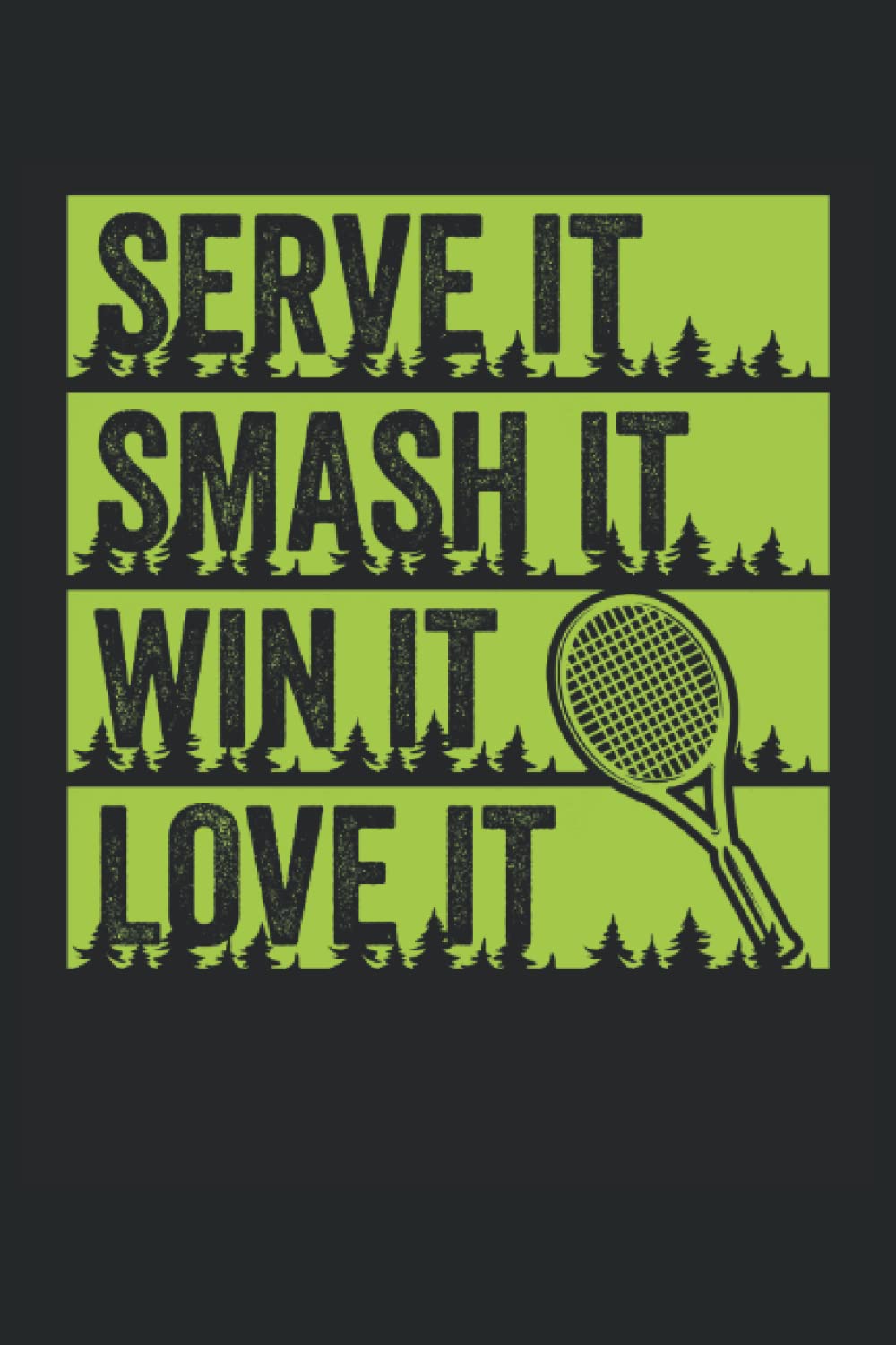 Serve smash win and love it: Dot Grid Jounal ToDo Exercise Book or Diary 6" x 9" (15.24 x 22.86 cm) 120 pages baixar livro de graça