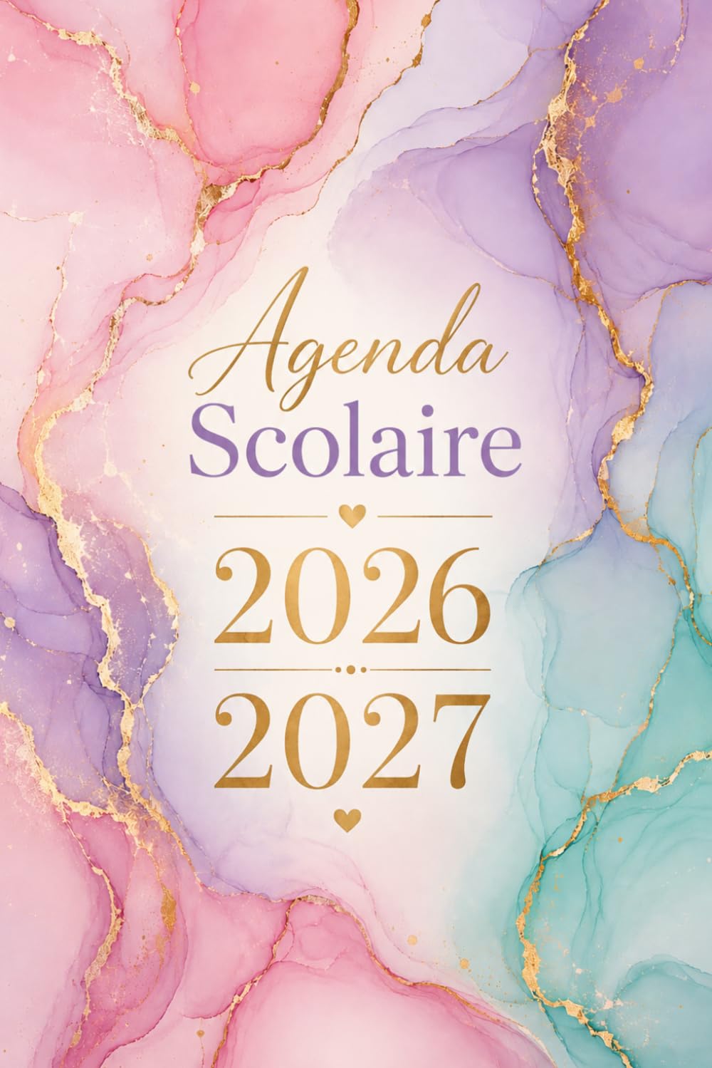ler totalmente Agenda Scolaire 2026 2027: Planificateur A5 – 2 jours par page – Pour filles et élèves du Primaire au Lycée (French Edition)