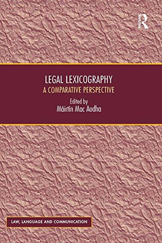Legal Lexicography: A Comparative Perspective (Law, Language and Communication) (English Edition) baixar o livro de graça