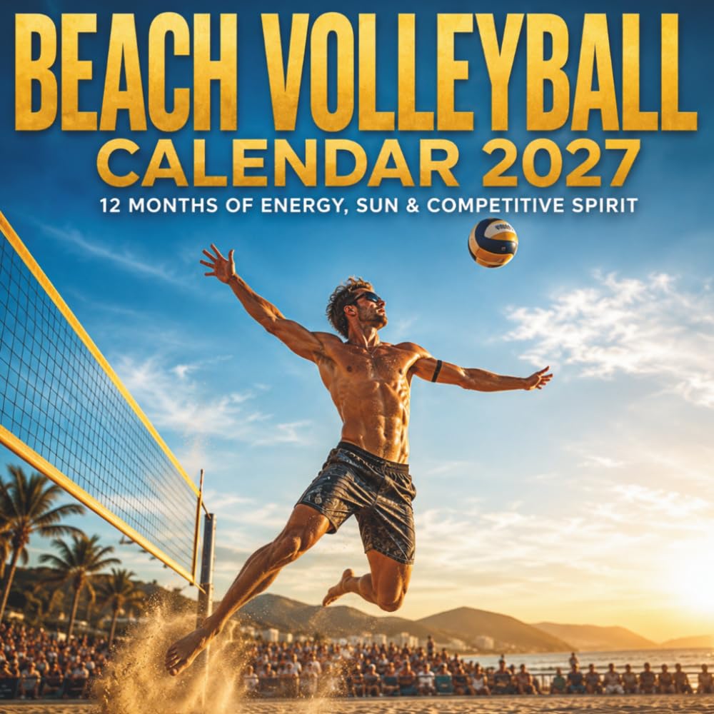 Beach Volleyball Calendar 2027: 12 Months of Energy, Sun & Competitive Spirit baixar livro de graça