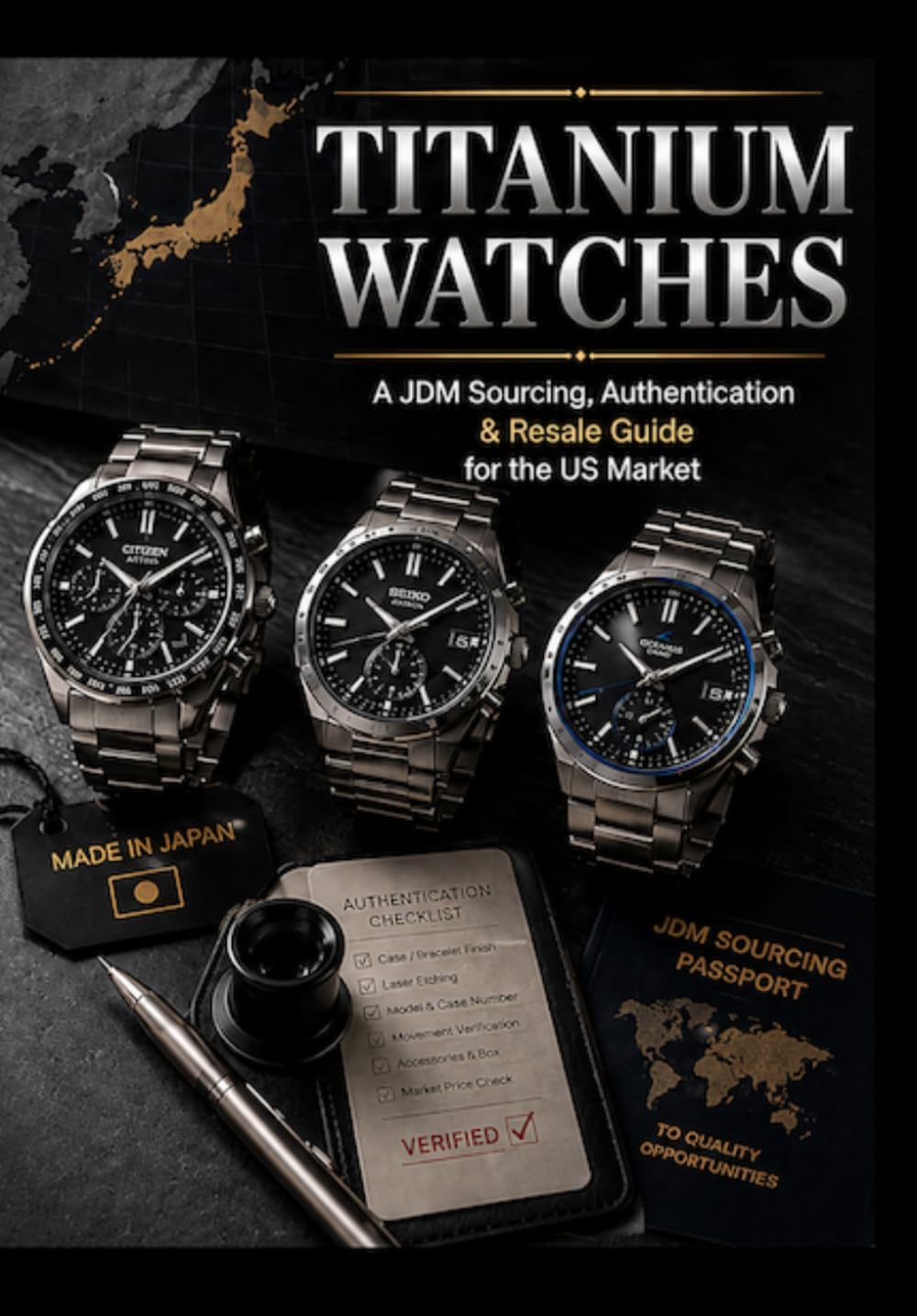ler totalmente Titanium Watches: A JDM Sourcing, Authentication & Resale Guide for the US Market