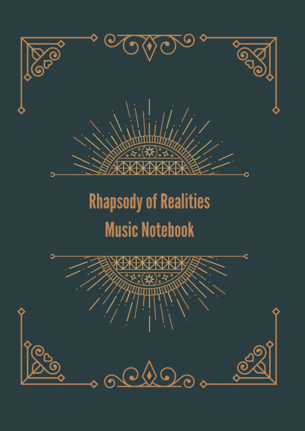 ler totalmente Rhapsody of Realities Music Notebook: Music Manuscript Paper For Worship And Praise/ 10 Staves Per Page / 200 Pages/Format A4