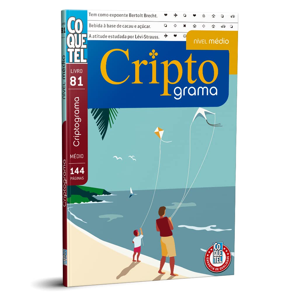 Livro Coquetel Criptograma nível médio Ed 81 baixar o livro de graça