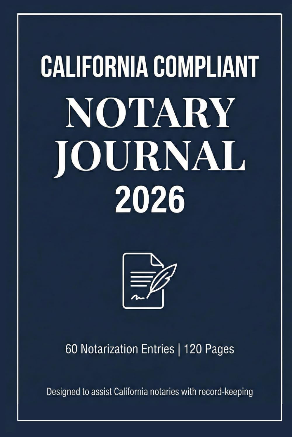 capítulo por capítulo baixar California Compliant Notary Journal 2026 | 60 Two-Page Notarization Entries | §8206 Format: A Clean, Easy-to-Use Record Book Designed for California... to Log Notarial Acts Clearly and Confidently
