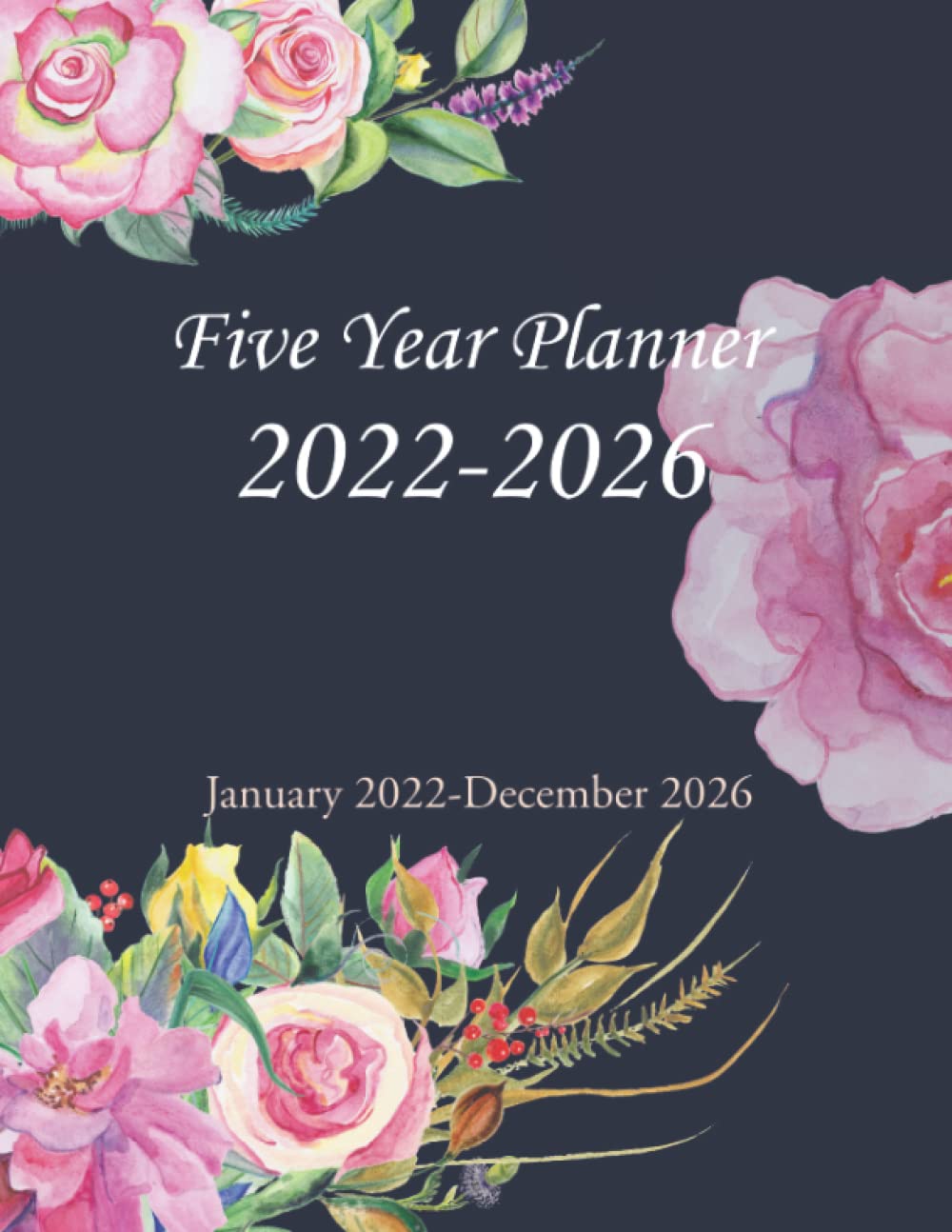 capítulo por capítulo baixar 2022-2026 Monthly Planner: Large Five Year Planner January 2022 to December 2026, 8.5" x 11". 60 Months Calendar and Appointments book 2022-2026.