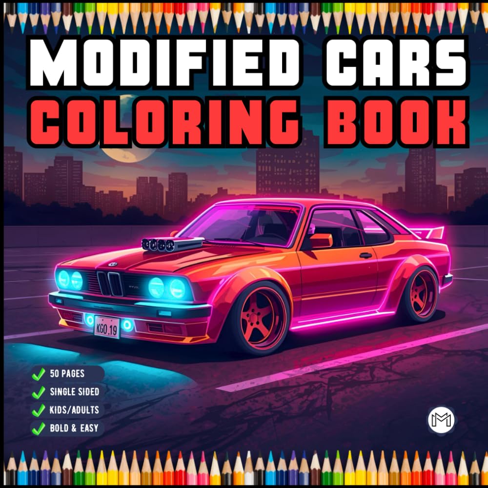 Modified Cars Coloring Book for Adults Men Women Kids Boys Girls Teens Drift Cars Coloring Activity Book Gift Modified Exotic Racing Cars Coloring... Book Bold and Easy Simple Cars Coloring Book baixar o livro de graça