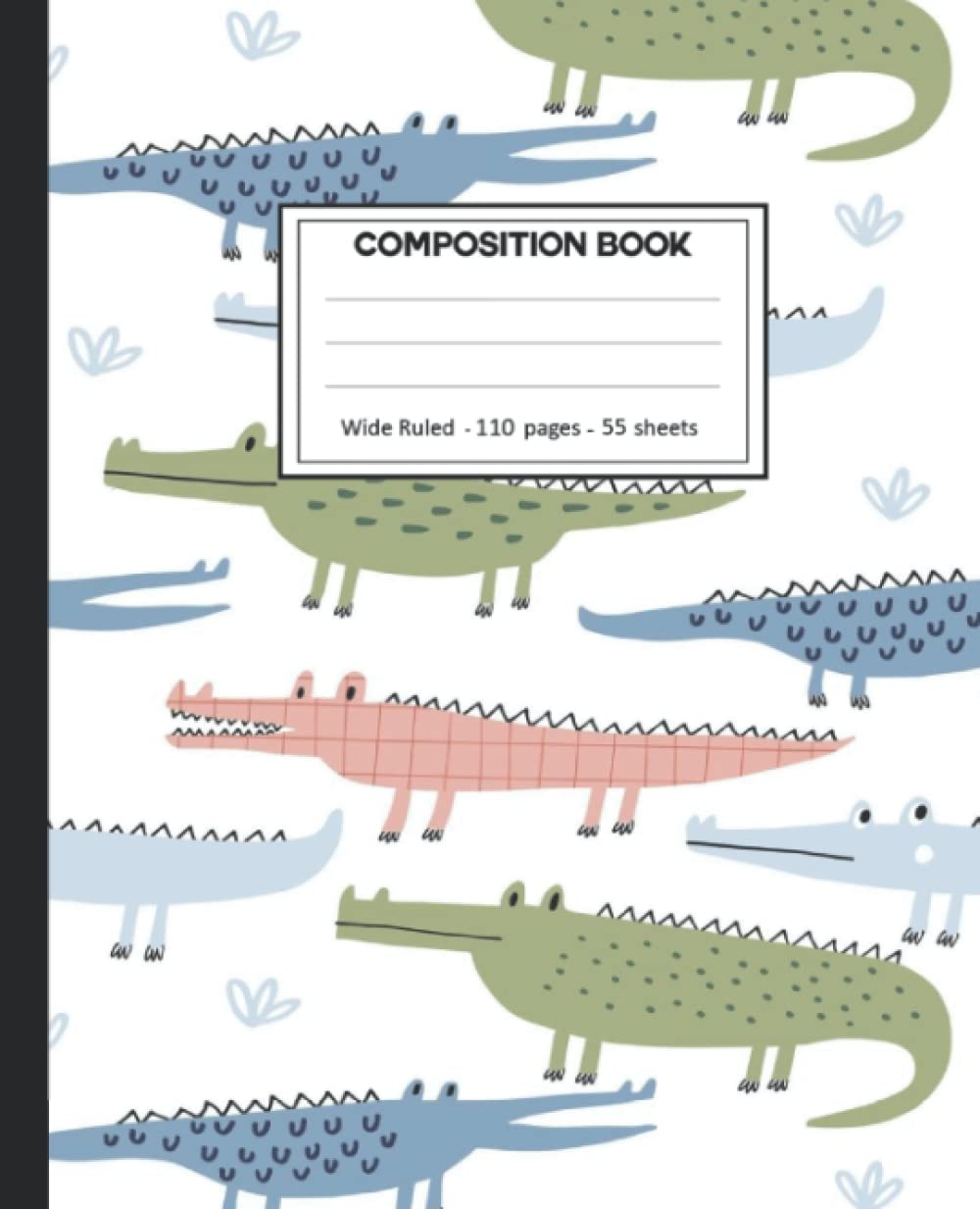Composition Notebook: Composition Notebook with Crocodiles for School. baixar livro de graça